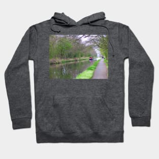 The Union Canal near Ratho, Scotland Hoodie